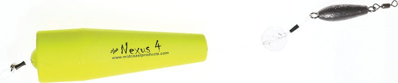 Midcoast Nexus 4 Popping Float 4In Yellow