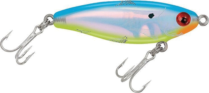 Mirrolure Heavy Dine Xl Sinkin 3.18In 5/8Oz Cht/Blu/Slv