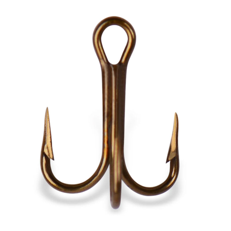 Mustad Treble Hook Bronze Sz6 25Pk