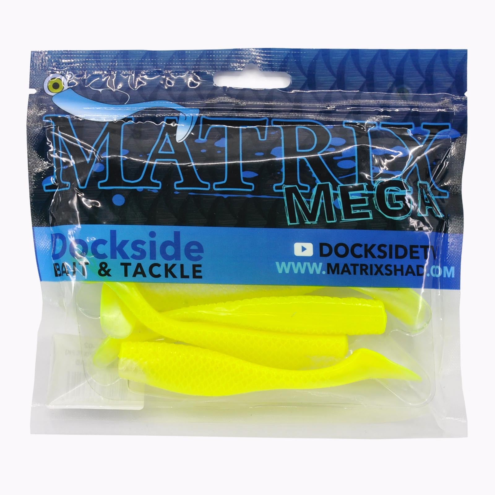 Matrix Mega Shad 2.25In 6Pk Lemon Head