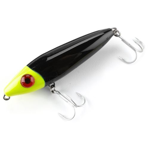 Mirrolure She Pup Surface Walker 3.5In 9/16Oz Blk/Cht Hd