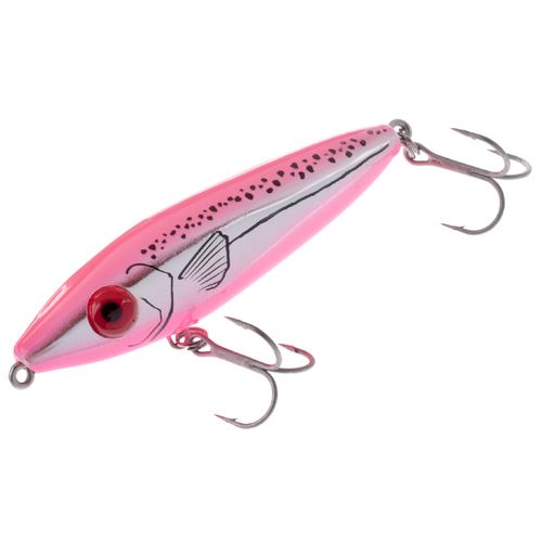 Mirrolure She Dog Surface Walker 4In 3/4Oz Chrome/H Pink