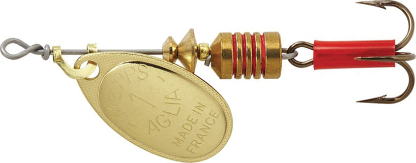 Mepps Aglia Plain Treble 1/8Oz Gold