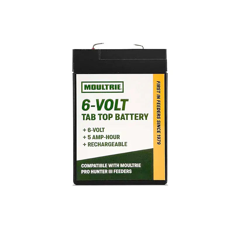 Moultrie Pro Hunter III Battery 6V Tab-Top