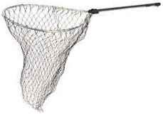 Mid Lakes Heavy Duty Boat Net 30X32In 48In Slide Hndl