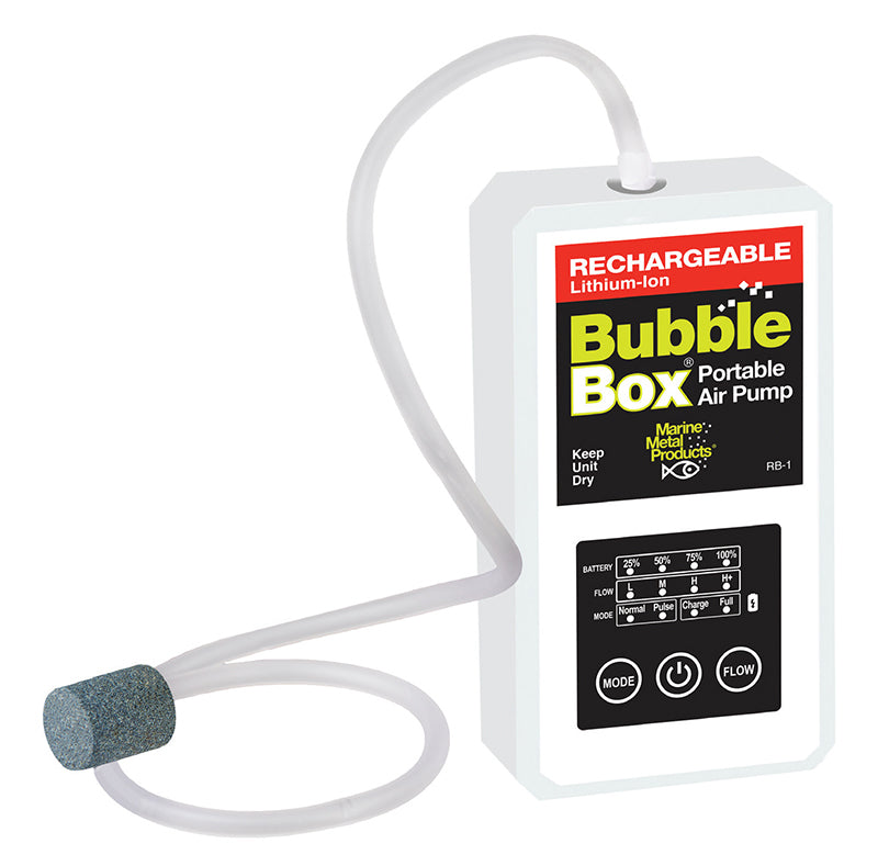 Marine Metal Rechargeable Bubble Box Lithium Ion