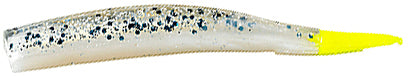 Mirrolure Lil John Soft Bait 3.75In 8Pk Salt/Pepp/Cht