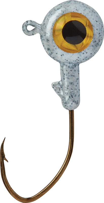 Mister Twister Sassy Stingum Jighead 1/16Oz 7Pk Pearl Pepper