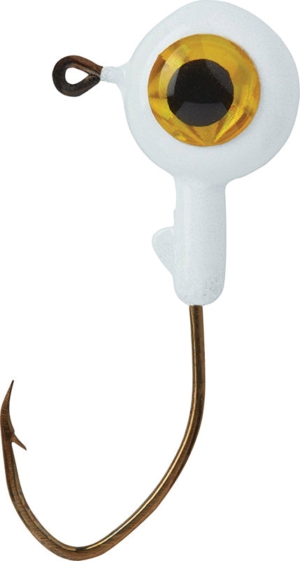 Mister Twister Sassy Stingum Jighead 1/24Oz 8Pk White