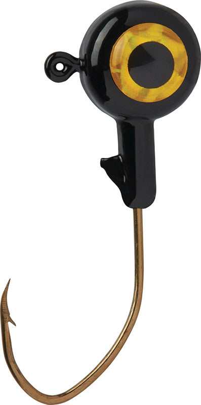 Mister Twister Sassy Stingum Jighead 1/24Oz 8Pk Black