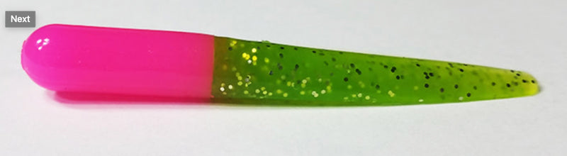 Muddy Water Baits Crappie Bait 2.5In 12Pk Elec Chicken