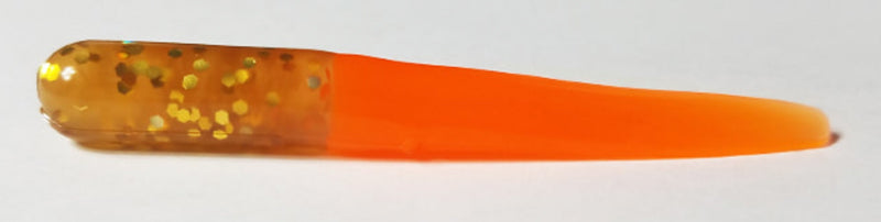 Muddy Water Baits Crappie Bait 2.5In 12Pk Gold/Orange