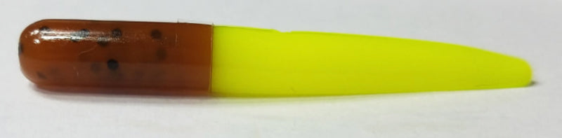 Muddy Water Baits Crappie Bait 2In 12Pk Brown/Glow