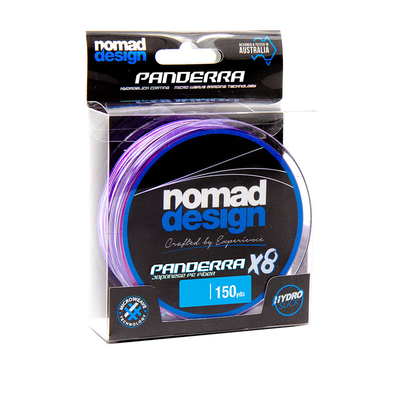Nomad Panderra X8 Braid Multicolour 10Lb 150Yd