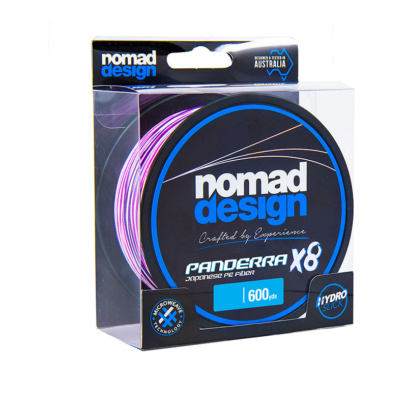 Nomad Panderra X8 Braid Multicolour 100Lb 600Yd