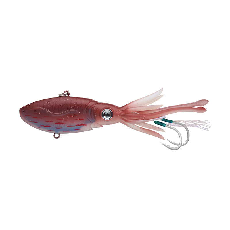 Nomad Squidtrex 130 Vibe 5In 3 1/4Oz Cali Red