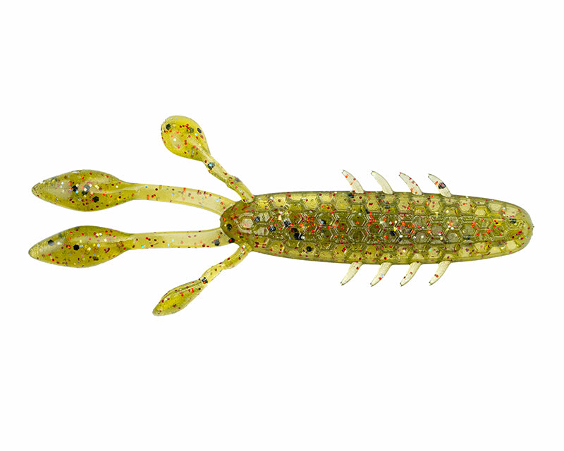 Netbait Hextek Eko Craw 3.5In 10Pk Watermelon Re