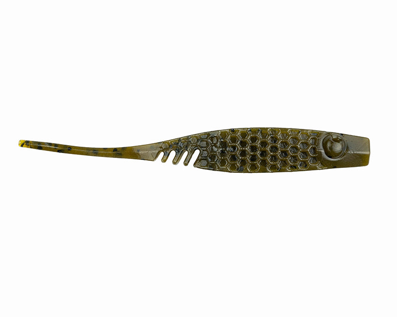 Netbait Hextek Eko Shad 4In 8Pk Green Pumpkin