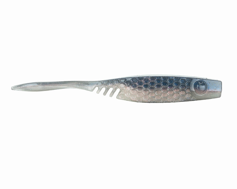 Netbait Hextek Eko Shad 4In 8Pk Pro Blue Red Pe