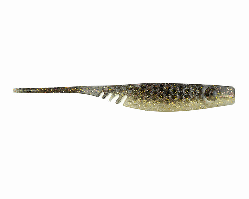 Netbait Hextek Eko Shad 4In 8Pk Gold Flash Minn