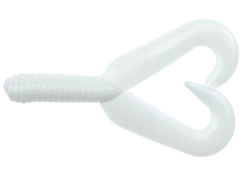 Netbait Baitfuel Twin Tail 3In 10Bg White
