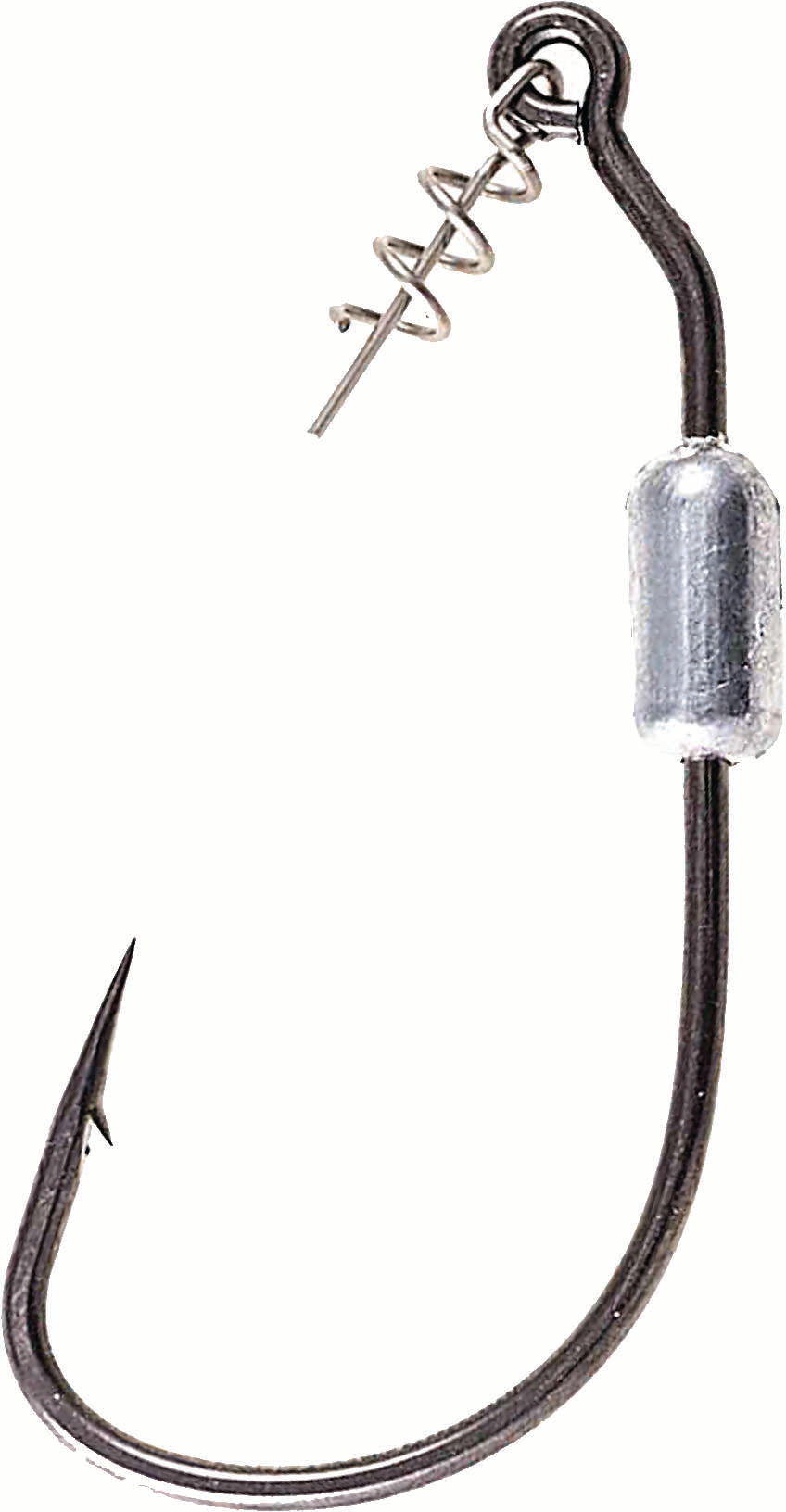 Owner Twistlock Wgtd Worm Hook W/Cen Pin 1/16Oz 3/0 3Pk
