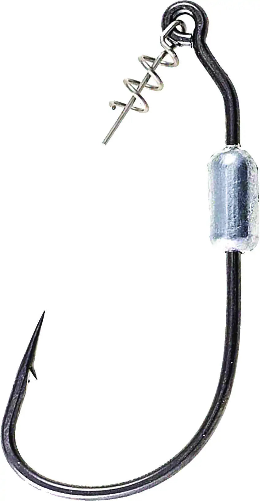 Owner Twistlock Wgtd Worm Hook W/Cen Pin 3Pk