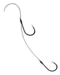 Owner Ghost Fluoro Leader 18In 2/0 Ssw Hook 3Pk