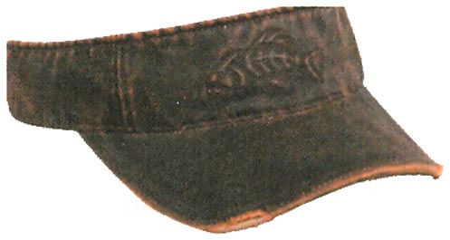 Outdoor Cap Cotton Twill Visor Bonefish Brown