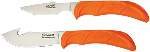 Outdoor Edge Wild Pair Knife Combo 3.75In Skin/2.5In Caper