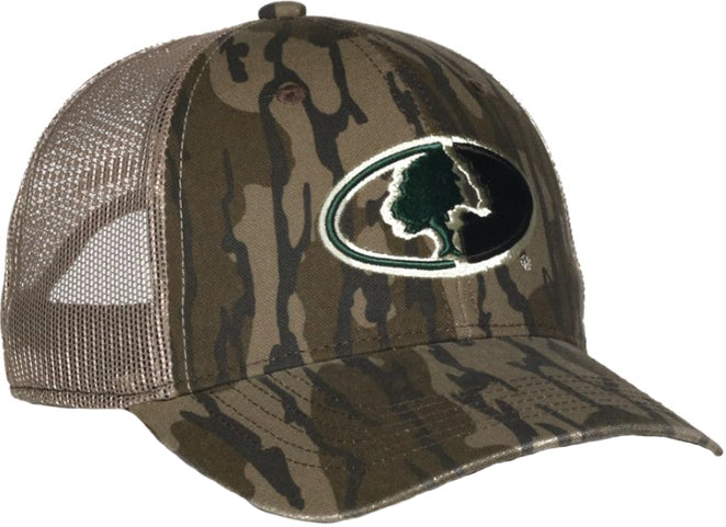 Outdoor Cap 6-Panel Logo Mesh Back Bottomland/Tan 1Sz