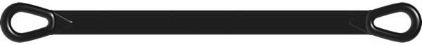 O & H Rubber Snubber Fits Rig Hooks Black