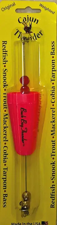 Cajun Thunder Back Bay Popping Float 2.5In Wgtd