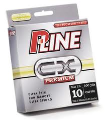 P-Line Prem Fluoro Coated Line Clear 300Yd 15Lb
