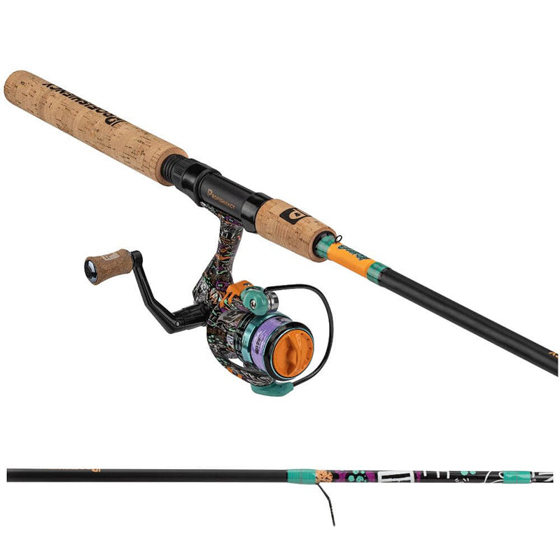 Profishiency Crazy 3 Combo W/Line Spinning 5Ft 8In Ml 2Pc