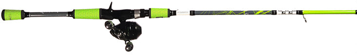 Profishiency Hi-Vis Micro Combo W/Lin Spincast 5Ft 6In M 2Pc