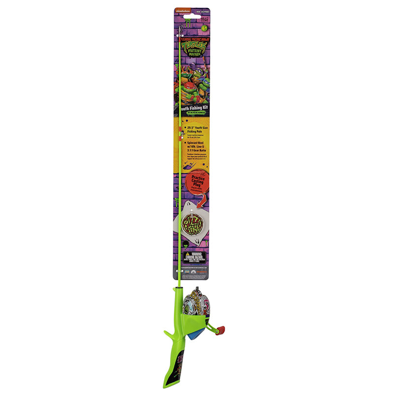 Profishiency Kids Cast Ninj Tur Combo Spincast 30In