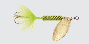 Rooster Tail Treble Hook Spinner - 1/6 oz