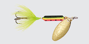 Rooster Tail Treble Hook Spinner - 1/6 oz