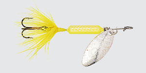 Rooster Tail Treble Hook Spinner - 1/4 oz