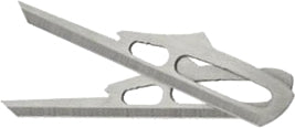 Rage Broadhead Rep Blades 2-Bld Hypodermic Nc 3Pk