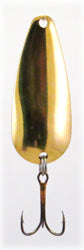 Double X Tackle Pot-O-Gold Spoon 1/2Oz Plain Brass