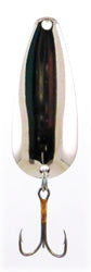 Double X Tackle Pot-O-Gold Spoon 1/2Oz Plain Nickel