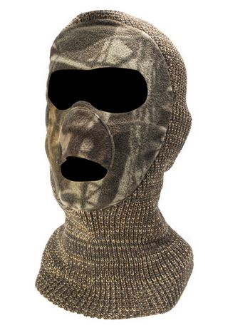 Reliable Headwear Polar Face Mask Adventure Grey 1Sz
