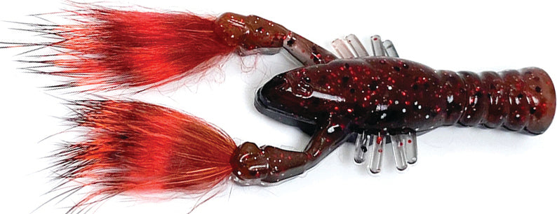 Rabid Baits Punch Craw 5In 3Pk Sexy Craw