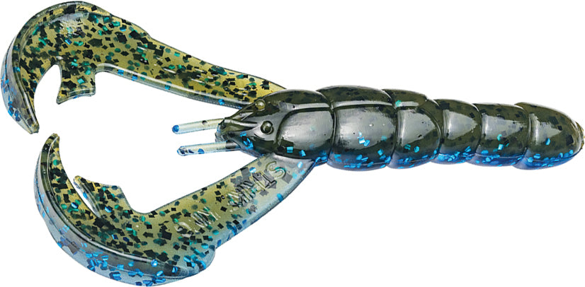 Strike King Rattlin Rage Craw 4In 5Bg Okeechobee Craw