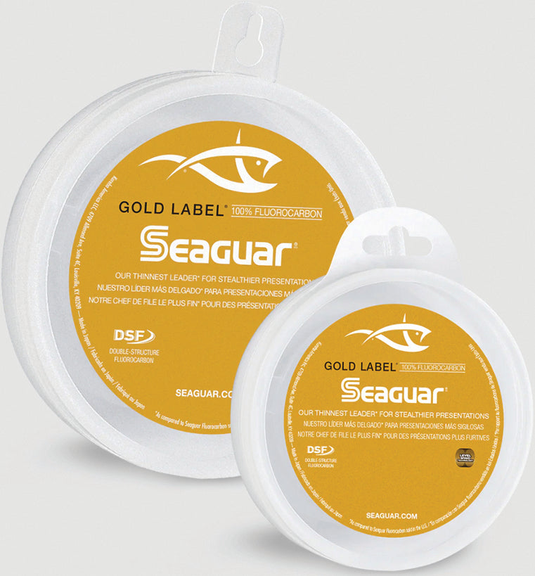 Seaguar Gold Label Fluoro Leader Fluoro Clear 12Lb 50Yd