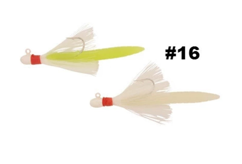 Speckline Specktail Rig 1/8Oz Lime/White/Glo