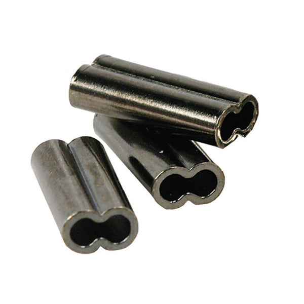Sea Striker Copper Double Sleeve Black 1.9Mm 100Pk