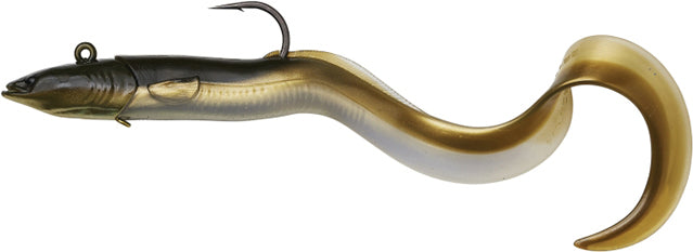 Savage Reel Eel Jig 12In 5.33Oz Olive/Br/Prl